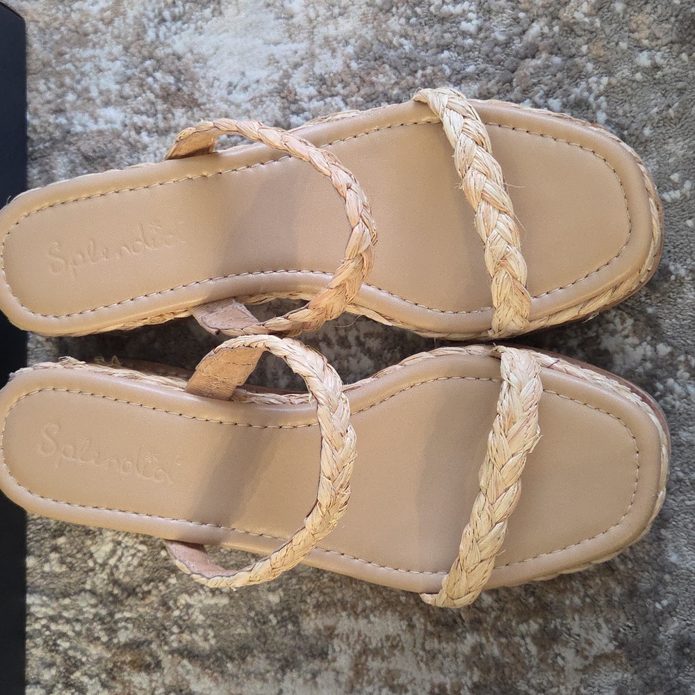 Splendid Women's Tan Braided Sandals